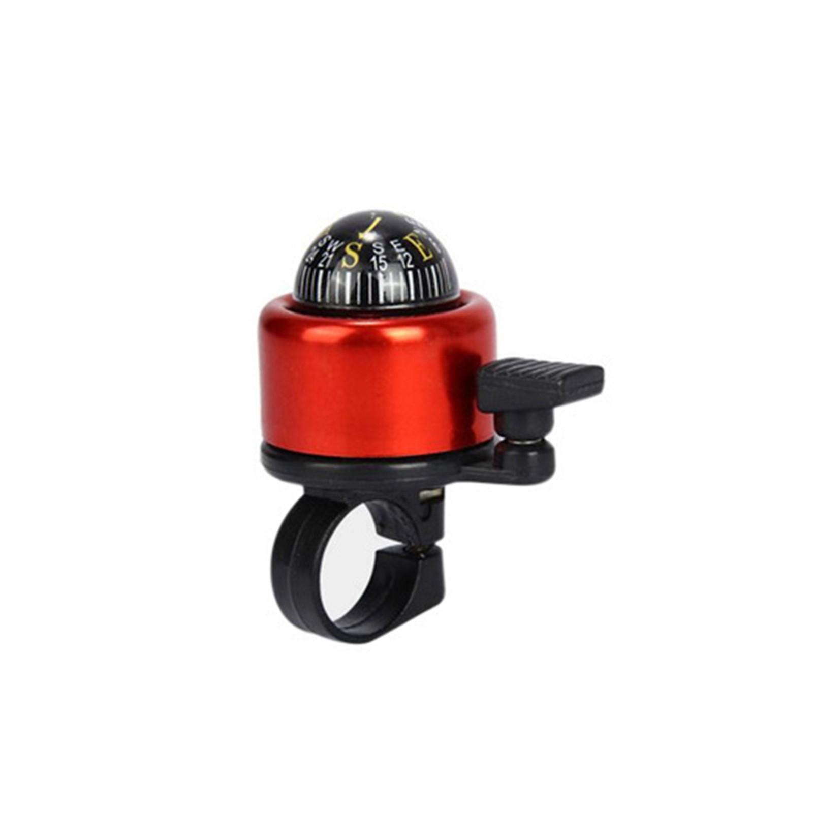 

Колокольчик компаса Мини цветной велосипедный звонок экологически чистый четкий колокольчик велосипедное оборудование One Size красный