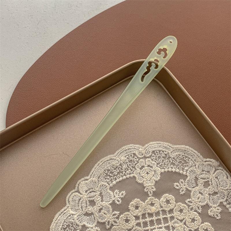 Elegante Haarspangen im chinesischen Stil, Haarnadeln, traditionelles geometrisches Blumendesign, Frisur-Accessoire, Damenschmuck, Haarnadel, Haarnadel