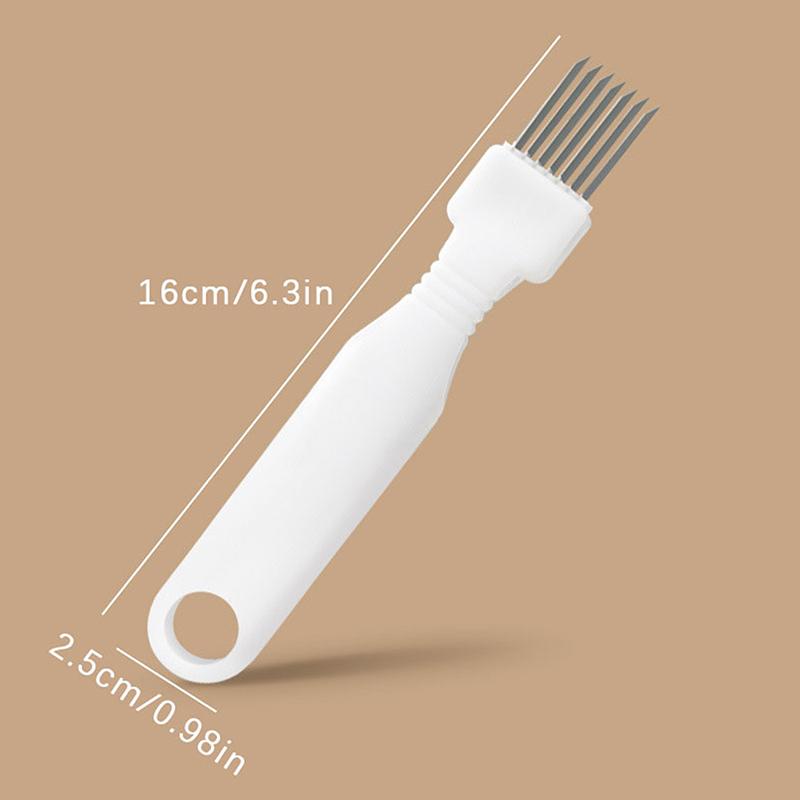 Stainless Steel Onion Slicer Cutter Scallion Cutter Knife Multifunctional Vegetable Fruit Chopper Shredder Kitchen Gadget