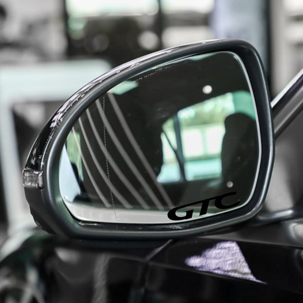 4pcs,car rearview mirror/makeup mirror stickersFor Opel OPC GTC Astra J H G K Insignia Corsa D B E Mokka Vectra Meriva kbd066