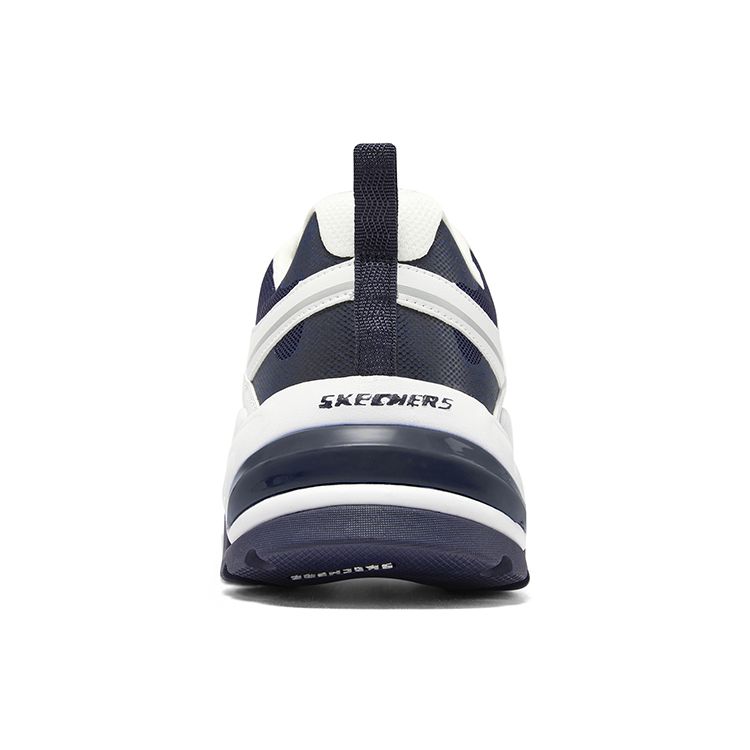 Skechers Stamina V2 Tela Cuero Malla Cuero Sintético Zapatos Mecha II Cómodos Versátiles Caña Baja Zapatos Casuales Zapatilla Hombre 894127-WMLT