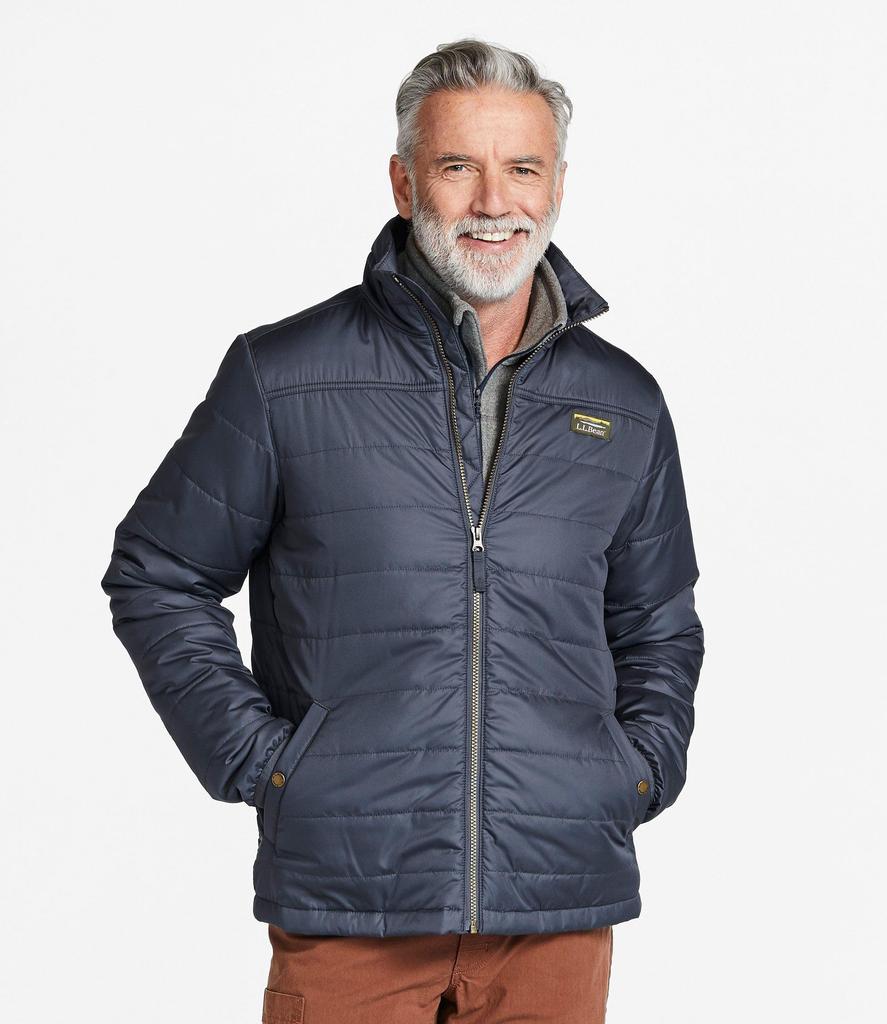 LLB Mountain Classic Puffer Jacket US Fit Regular S Tmavě borovicově zelená 1000184626 pánské