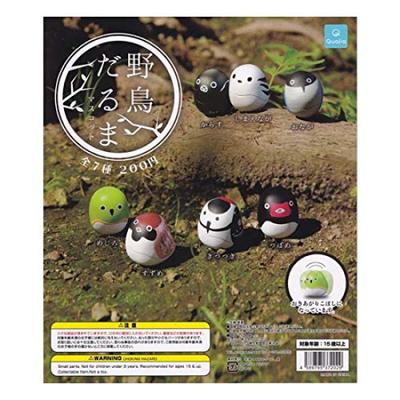 Wild Bird Daruma Mascot Types Set [7 (full Set)]