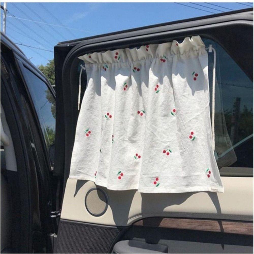 Sun Protection Sunshade Baby Car Curtain Cart Accessories Suction Cup Curtain  Summer