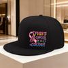 Fight Cancer In All Colors Ribbon Baseball Cap Polyester Snapback Adjustable Unisex Casual Hat
