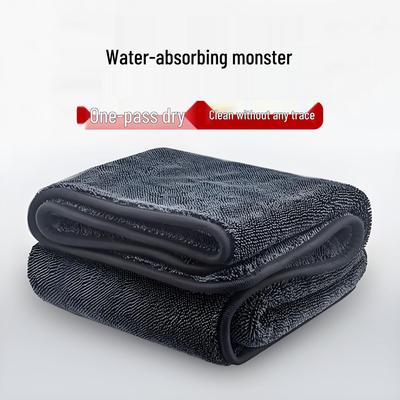 Double-Sided Water-Absorbing Car Wash Towel for Effective Cleaning