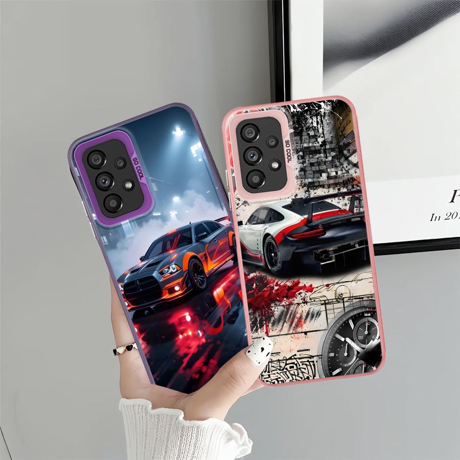 Case for Xiaomi Redmi 9T K60 9C 10C 13C 14C A5 A1 A2 Plus 12C Back Phone Cover Handsome Cool Car