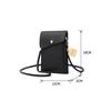 SURCHAR Smartphone Cute Crossbody Mobile Phone Shoulder Mini Smartphone Small Item Black Women's Pouch, Pouch, Pouch, Bag, Bag, Bag, Holder,