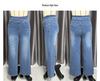 2025 European & American High-Waisted Loose Wide-Leg Slimming Women's Jeans