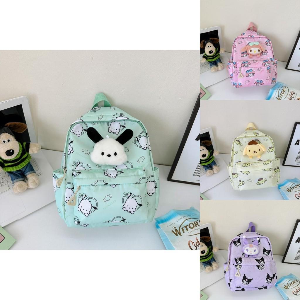 Cute Animal Print Toddler Backpack Lightweight Spacious Nylon Preschool Bookbag