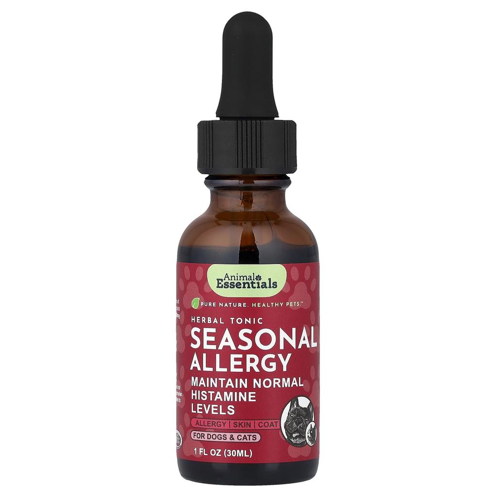 Animal Essentials, Seasonal Allergies, for Dogs and Cats, 30ml (1 fl oz)