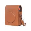 Camera Bag Protector Pouch for Mini Shot 3 ERA/MS300 PU Case Adjustable Shoulder Strap Solid Color Carry Case