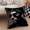 Sänger Z-Zayn Malik Kissenbezug Leinen Kissenhülle Weich Atmungsaktiv Schutz Dekoration für Sofa Raum