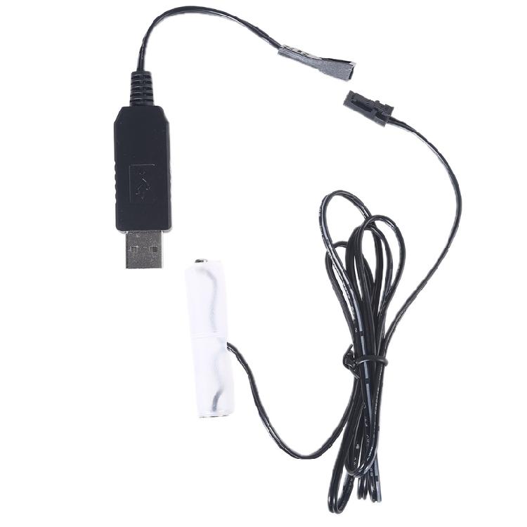 

USB AA Battery Eliminator Cable for AA battery powered Radio Gameboy Lamps