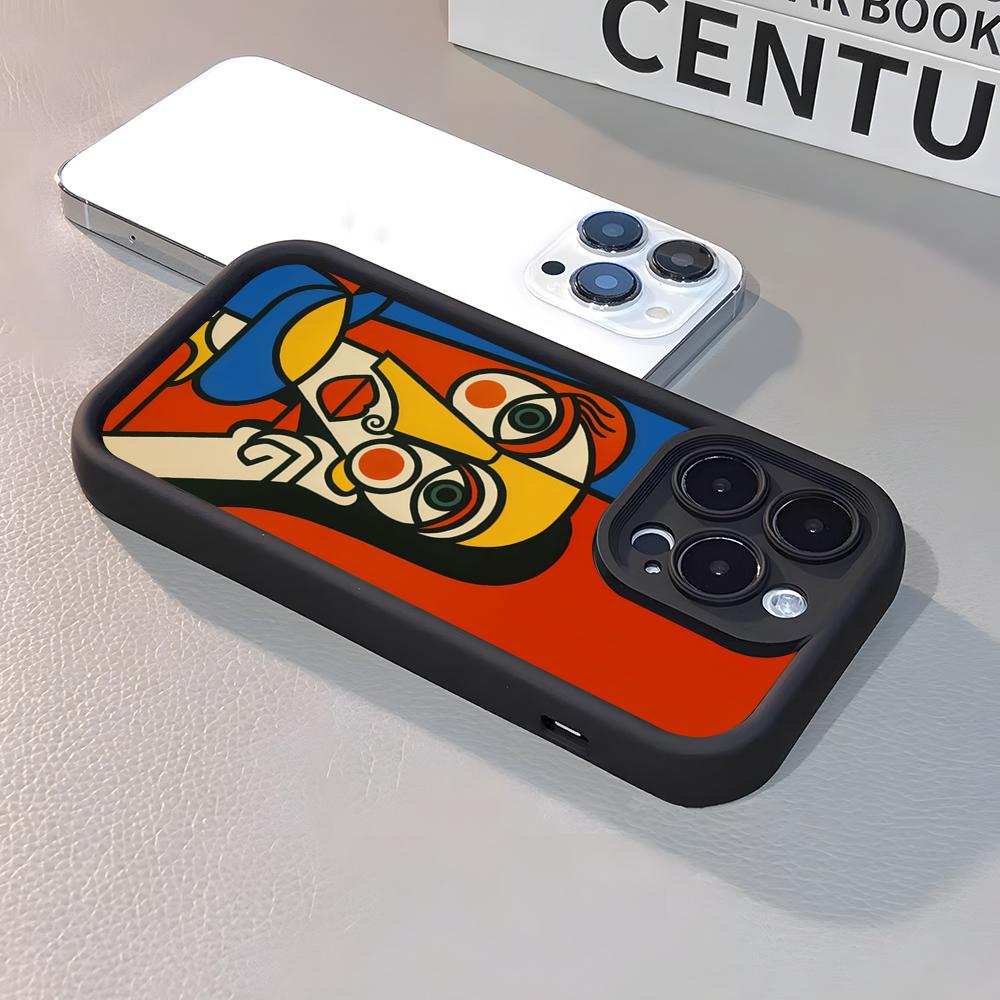 Picasso Abstract Art Phone Case For IPhone 17 Air 16 E 15 14 Plus 13 12 11 Pro Max Silicone Soft Case