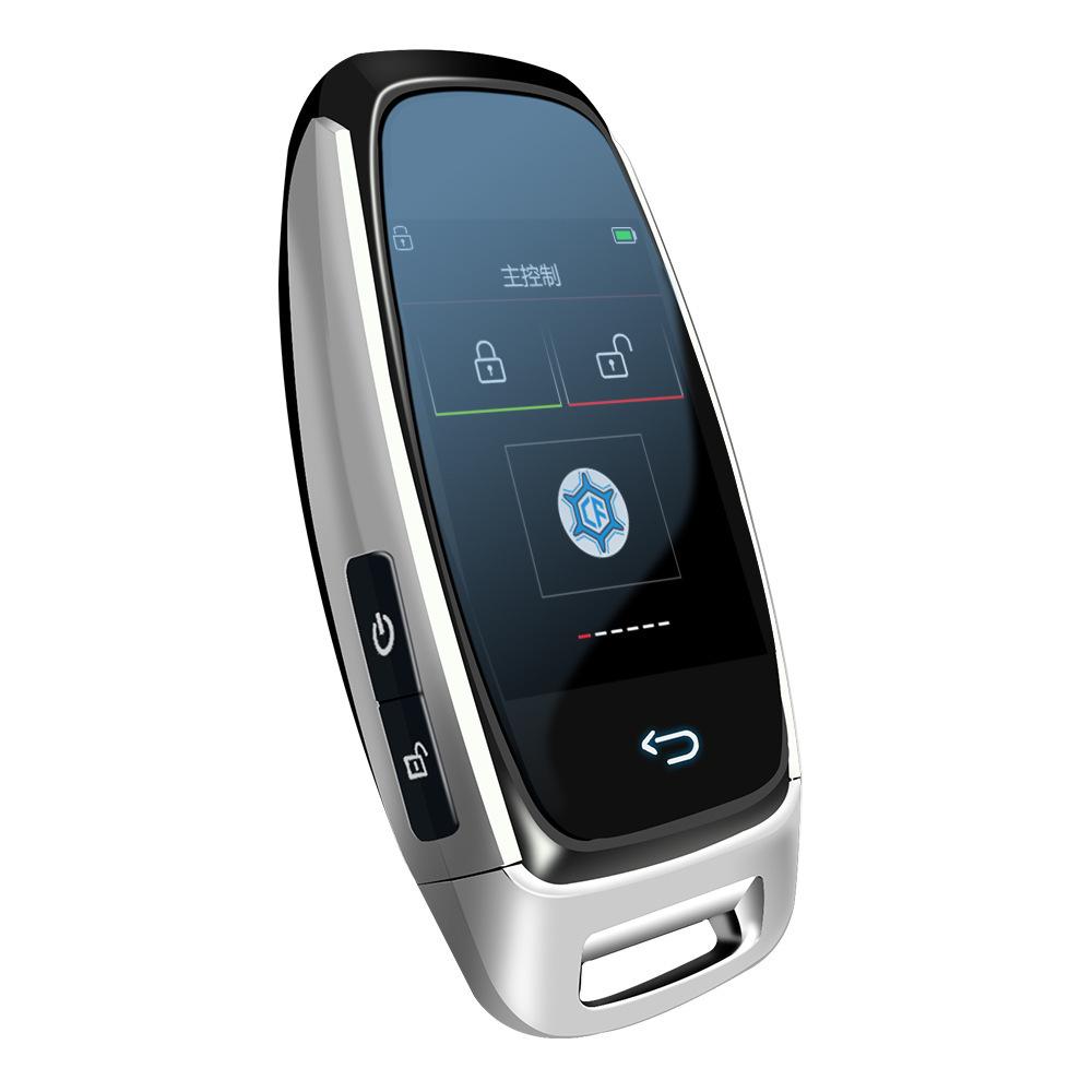 Universal New Style Pke Upgrade Original Remote to Be PKE Remote Smart Auto Screen Touch Car Lcd Smart Key for Start Stop Cars bmw