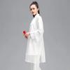 Tai Chi Clothing Females's Gauze One-piece Practice Cloak Elegant Outer Cloak Male Chinese Style Group Performance Competition Shawl