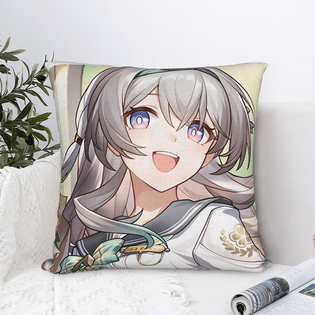 Honkai Star Rail Pillow Cover  Custom Cushion Cover Fashion Pillow Case For Living Room Sofa