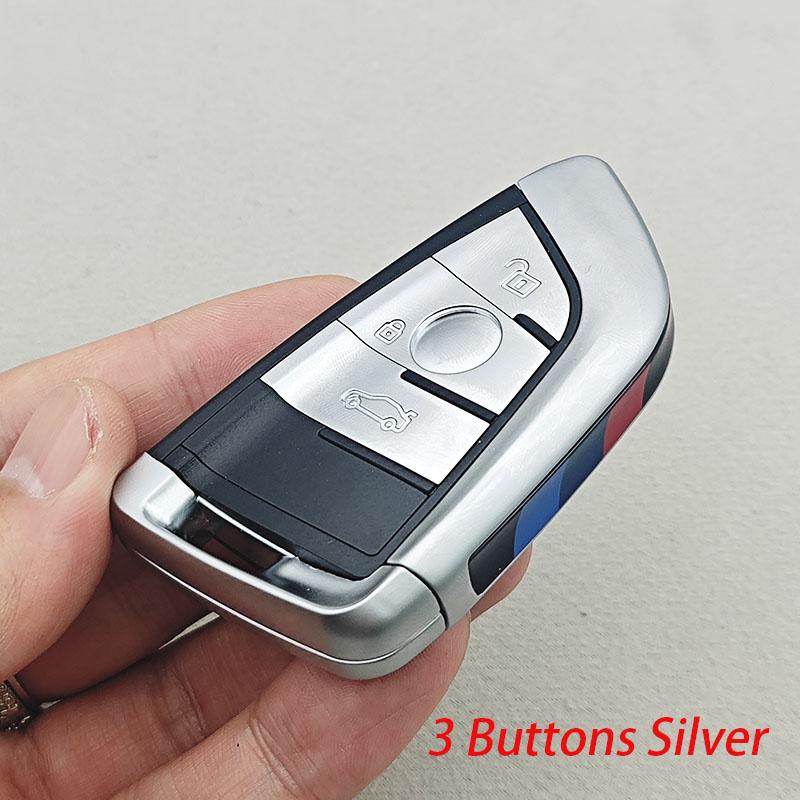 Car Remote Key Housing Repair Shell For BMW F10 F20 F30 F48 X1 X3 X4 X5 3/4 Button Smart Fob Blank Case Auto Accessories