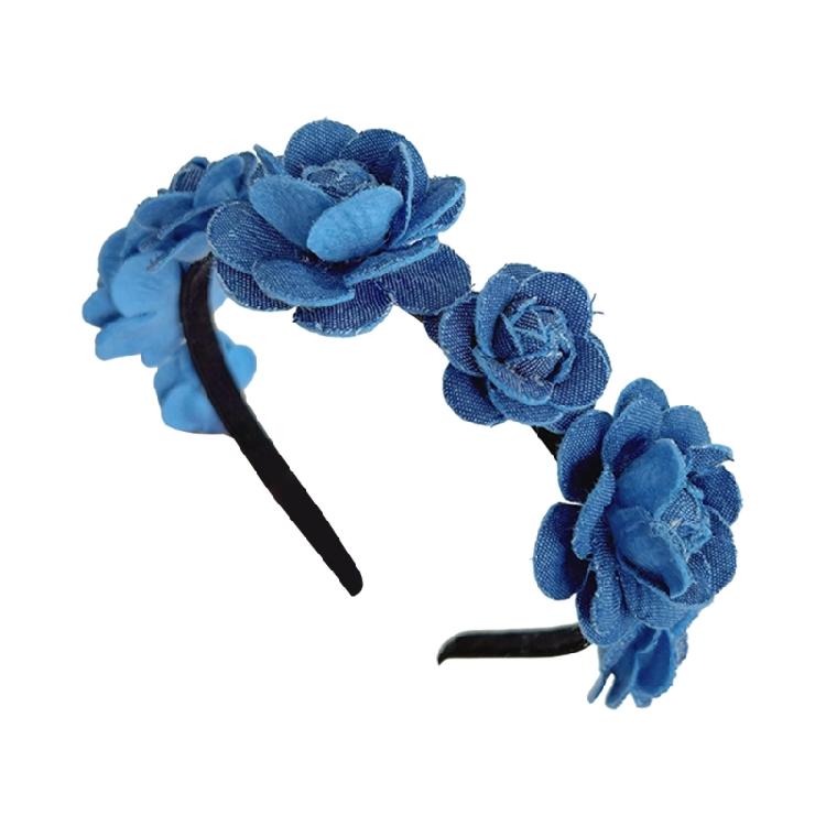 Delicate Camellia Headpiece Elegant Beautiful Headbands Comfortable Hair Hoop Camellia Hair Accessory