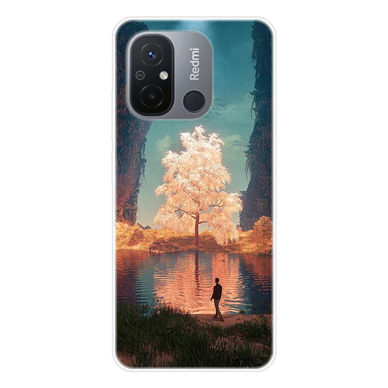 For Xiaomi Redmi 12C 12 C Redmi12C Case Soft Silicone Back Cover Cartoon Phone Case Diversification