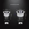 1224 Low Voltage Three-Color Change Narrow Glare Recessed Downlight for Living Room, RV, Hotel, and Small Spaces