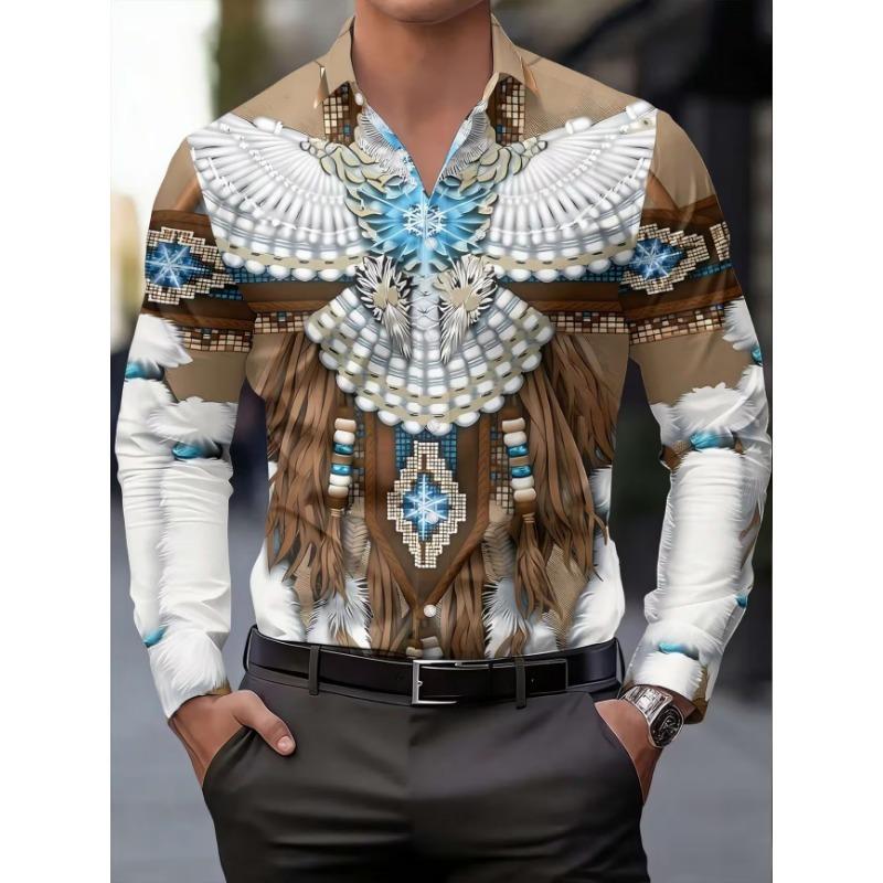 Neues schwarzes Hintergrund 3D rotes Spinnennetz-Aufdruck Herren Langarmshirt trendiger Streetstyle Freizeithemd