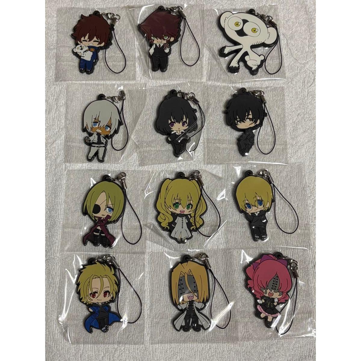 Used Blood Blockade Battlefront Rubber Strap Set of 12 types