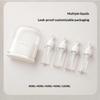 2/4-In-1 Travel Liquid Dispenser Split Bottle System Shampoo Lotion Shower Gel Soap Sub-Bottles Press Container For Easy Packing