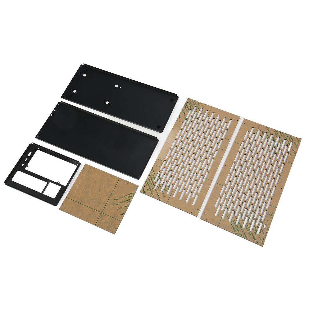 ATX Case 20V 3A 60W PD Charge Daisy Chain Interface Support Steel Acrylic ITX Chassis for Graphics Card Within 13.4in