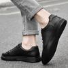 Genuine Leather Men Casual Shoes 2025 New Arrival Stylish Mens Sneakers Male Comfortable Skate Shoes Men Classic Walking Shoes
