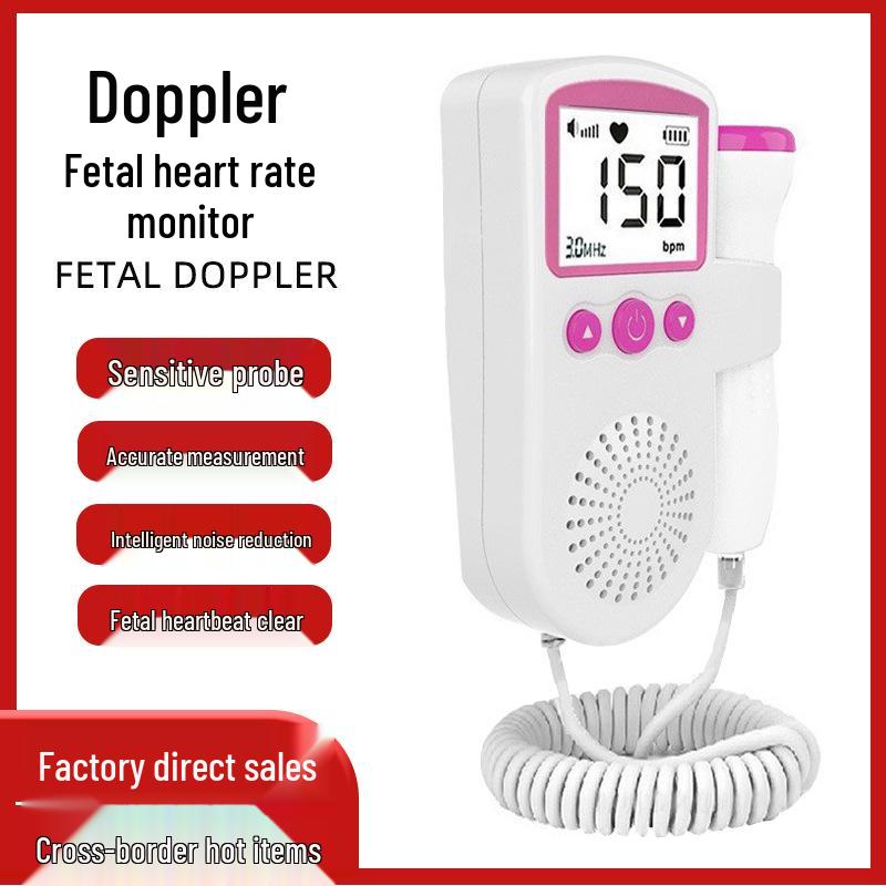 Portable Fetal Doppler Heart Monitor for Pregnant Women