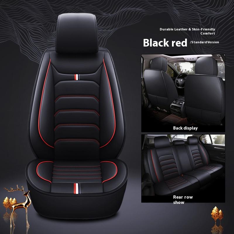 

Чехол на сиденье автомобиля Чехол на переднее сиденье Защитник сиденья Чехлы на сиденья для автомобиля Дышащая ПУ кожа Чехлы на сиденья автомобиля Подходят для большинства транспортных средств 1PC Front cover красный/чёрный