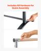 VEVOR Ballet Barre, Barre Bar for Home, Freestanding Portable Ballet Stretching Dance Bars