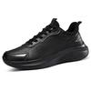 Shoes Sneakers New Lightweight Casual Shoes Black Leather Soft Sole Comfortable Running Shoes