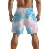 European And American Tropical Rainforest Plant Elements Men'S Casual Shorts Beach Pants