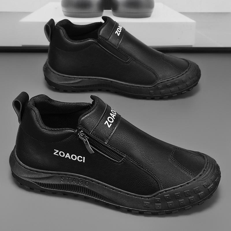 

Men s shoes spring new breathable men s non-slip wear-resistant sports and leisure board shoes labor insurance shoes men 44