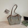 Polka Dot Large Capacity Women's Tote - Stylish Niche Design Shoulder & Underarm Bag