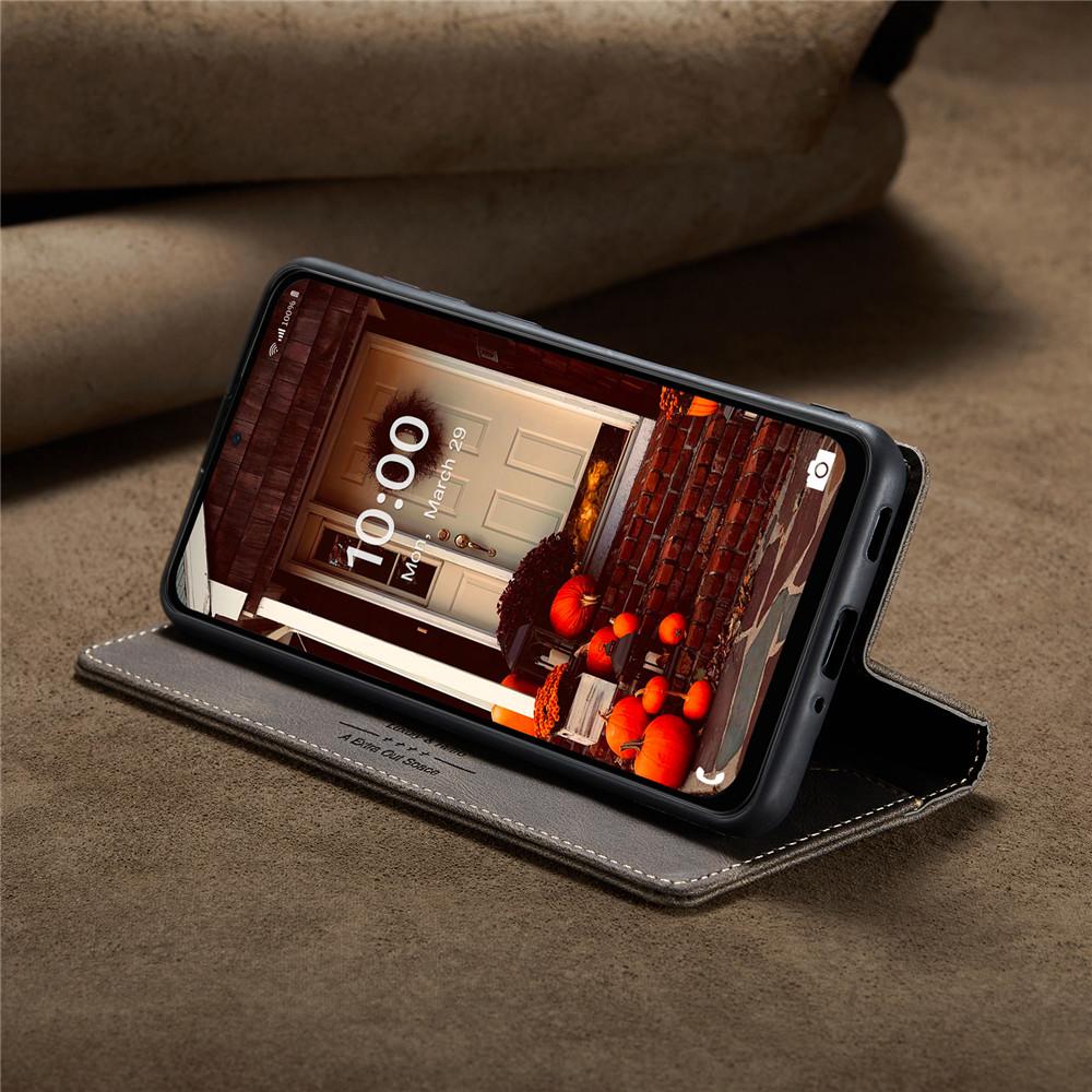 Luxury Genuine Leather Magnetic Wallet Flip Case for Samsung Galaxy M53 M33 M13 M32 M31 M12 M23 Card Slot Stand Shockproof Foldable Protection Cover