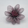 Korean Style Handmade Organza & Yarn Flower Headband Accessories