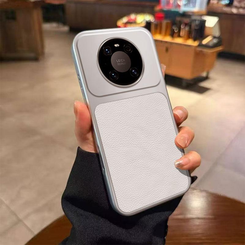 High Quality Soft Phone Case for Huawei Mate 40 Pro 40E Mate40 40Pro 5G Faux Lambskin Silicone Shockproof Back Cover Accessories