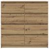 Artisan Oak Sideboard 100 x 35 x 99 cm Engineered Wood