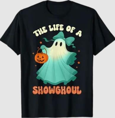 The Life of A Showghoul Retro Halloween Spooky Girls T-Shirt Unisex T-Shirt