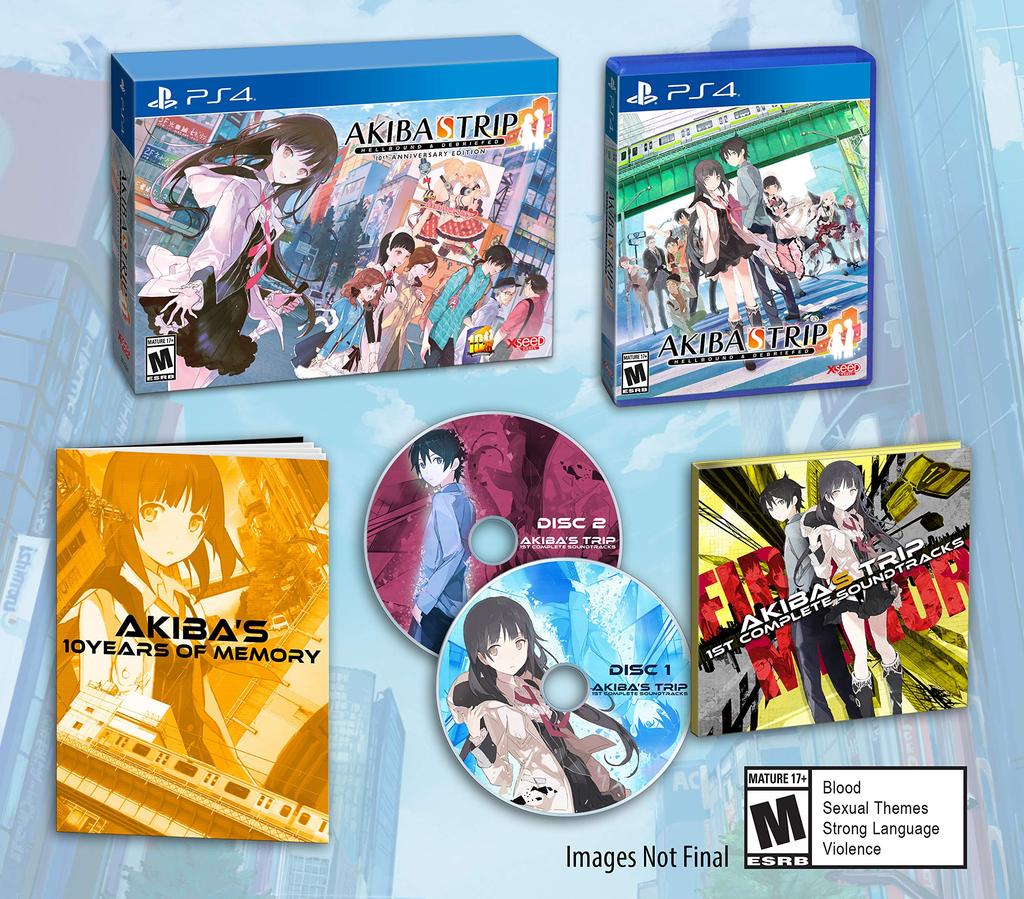 Hellbound Debriefed 10th Anniversary Edition North PS4 Akiba's Trip & - (Imported America) -