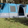 VidaXL Tunnel Camping Tent 4 Person Blue Waterproof, Tent, Camping Shelter, Garden Shelter, Garden Tent, Shelter 94629
