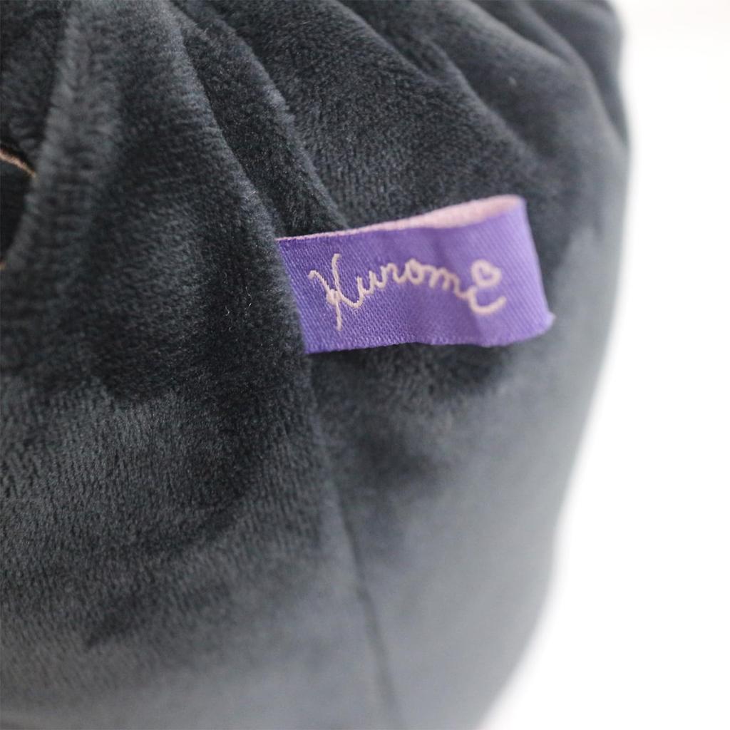 Marushin-Maskottchen-Decke mit Kordelzug, Sanrio Kuromi, flauschige Kuromi, H70 x B100 cm, Decke, süß, flauschig, stylische Ware für kaltes Wetter, 3245011900, ca.