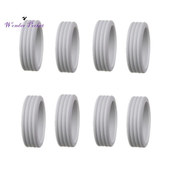 8 bucăți huse din silicon pentru roți pentru bagaje Îmbunătățește aventura de călătorie Minimiză zgomot la minimum mâneci de protecție pentru bagaje Îmbrăcăminte sexuală pentru adulți