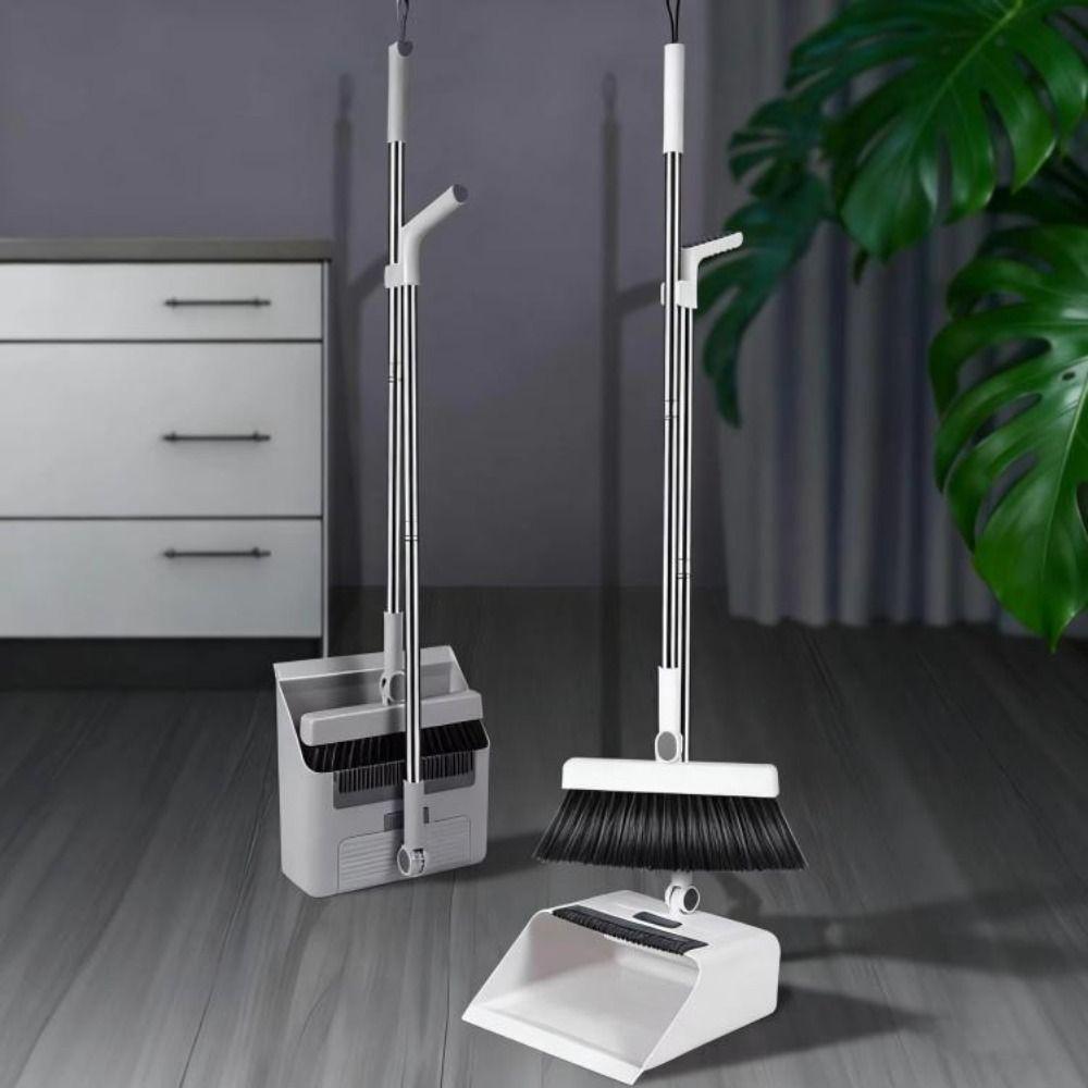 Foldable Cleaning Broom Set 3 In 1 Broom Shovel Broom Multifunctional Broom Dustpan Set Home Use