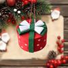 Christmas Mini Candy Box Ornaments Small Gift Box Tree Hanging Decoration for Xmas New Year Party Decor