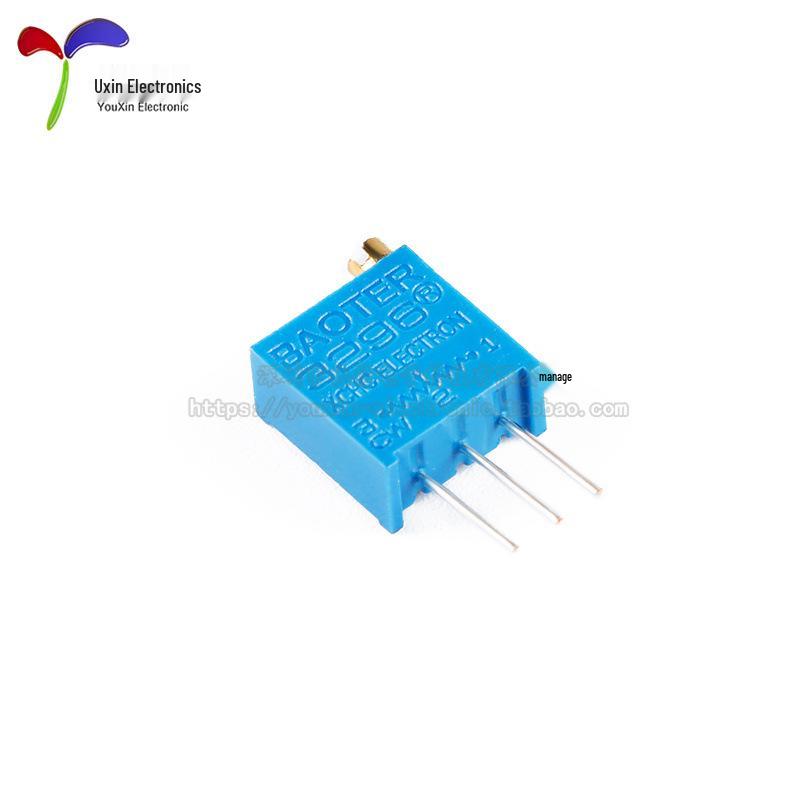3296W-500 Series Adjustable Glass Glaze Potentiometer Resistor
